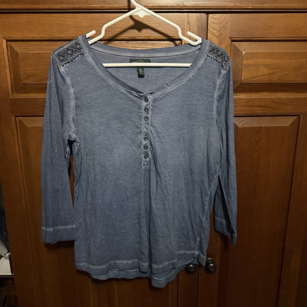 Lauren Jeans Co. Ralph Lauren Women's Top Size Extra Large